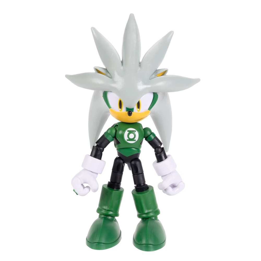 DC x Sonic – Figura Silver Green Lantern (13 cm) DC x Sonic – Figura Silver Green Lantern (13 cm)