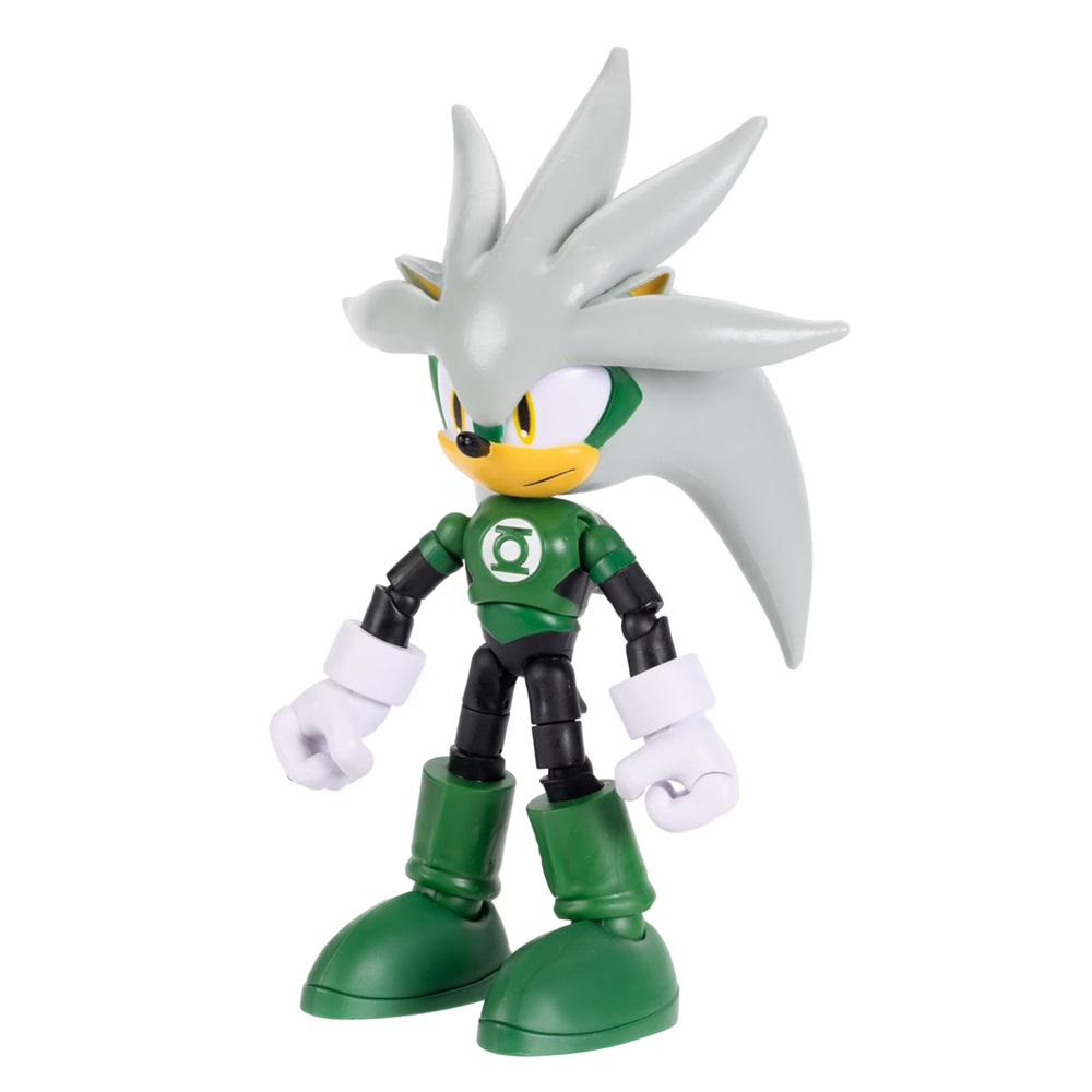 DC x Sonic – Figura Silver Green Lantern (13 cm) DC x Sonic – Figura Silver Green Lantern (13 cm)