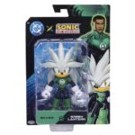 DC x Sonic - Figura Silver Green Lantern (13 cm)
