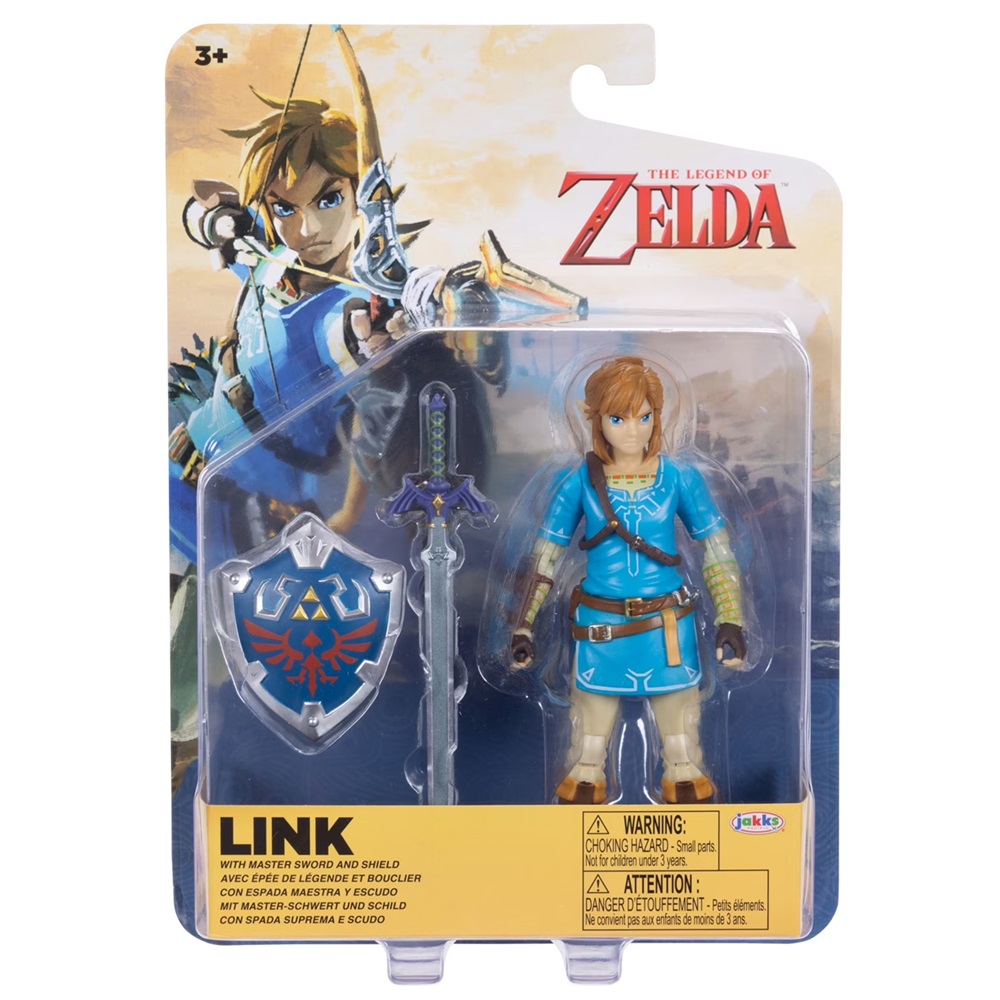 Nintendo Figura Link con Master Sword (10 cm) Nintendo Figura Link con Master Sword (10 cm)