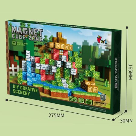 Bloques Magnéticos de Construcción 100 pcs