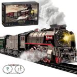 Tren Electrico Negro con Humo Luces y Sonido
