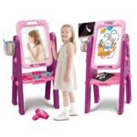 Tocador para Niñas 2 en 1 con Pizarra y Accesorios 628-168
