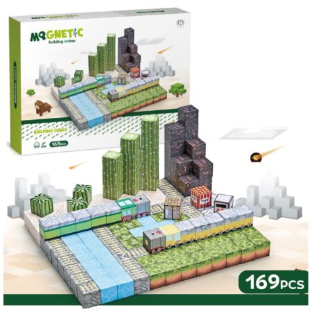 Bloques Magnéticos de Construcción 169 pcs