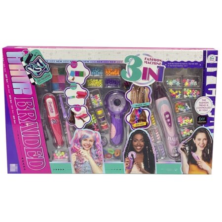KSY DIY Set de Peinados y Trenzas 3 en 1