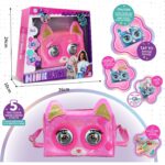 KSY Wink Cartera Interactiva para Niñas – Gato Rosa KSY958-4-PORTADA