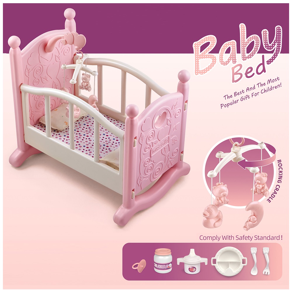 Cuna para Muñecas con Accesorios Cuna para Muñecas con Accesorios