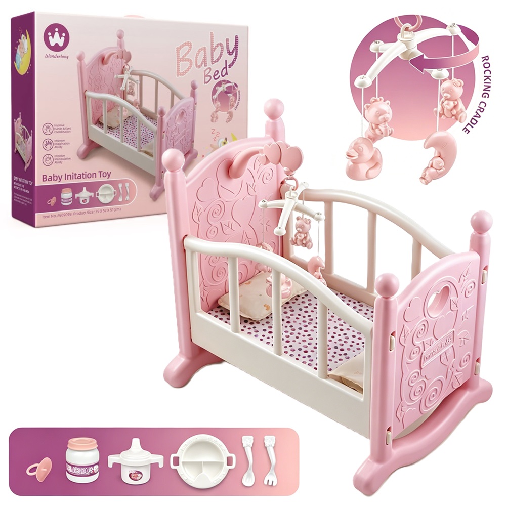 Cuna para Muñecas con Accesorios Cuna para Muñecas con Accesorios
