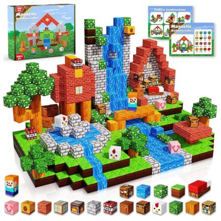 Bloques Magnéticos de Construcción 100 pcs